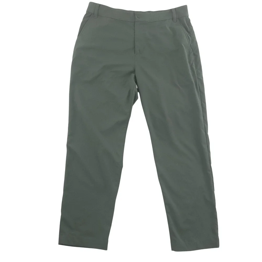 Nike Dri-FIT Pants‎ Mens 34x30 Green Stretch Golf Khakis Performance Casual